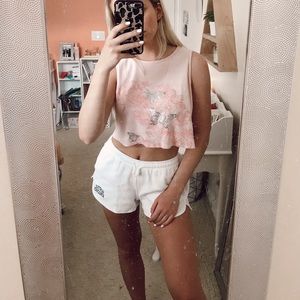 vintage butterfly tank